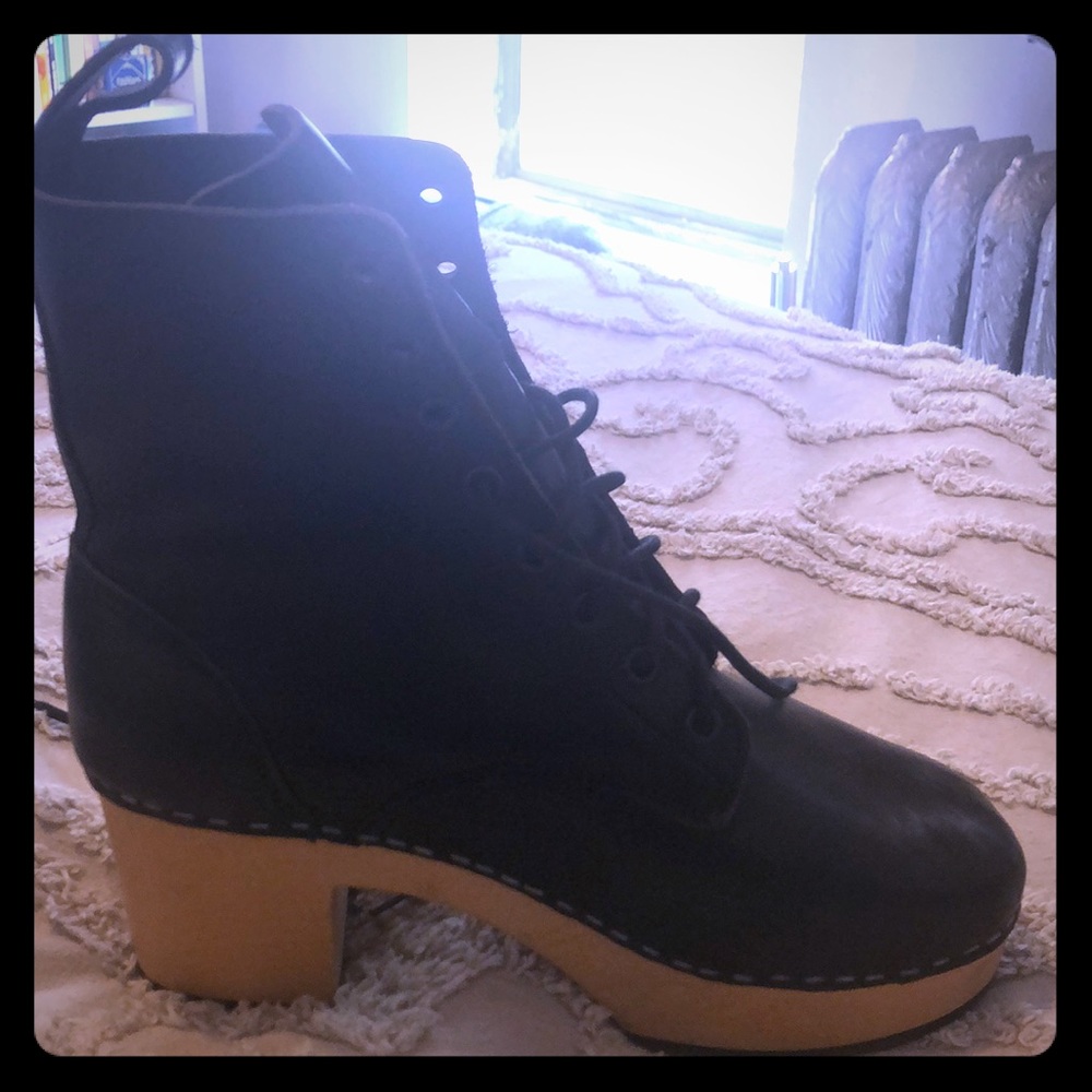 Swedish Hasbeen black boot